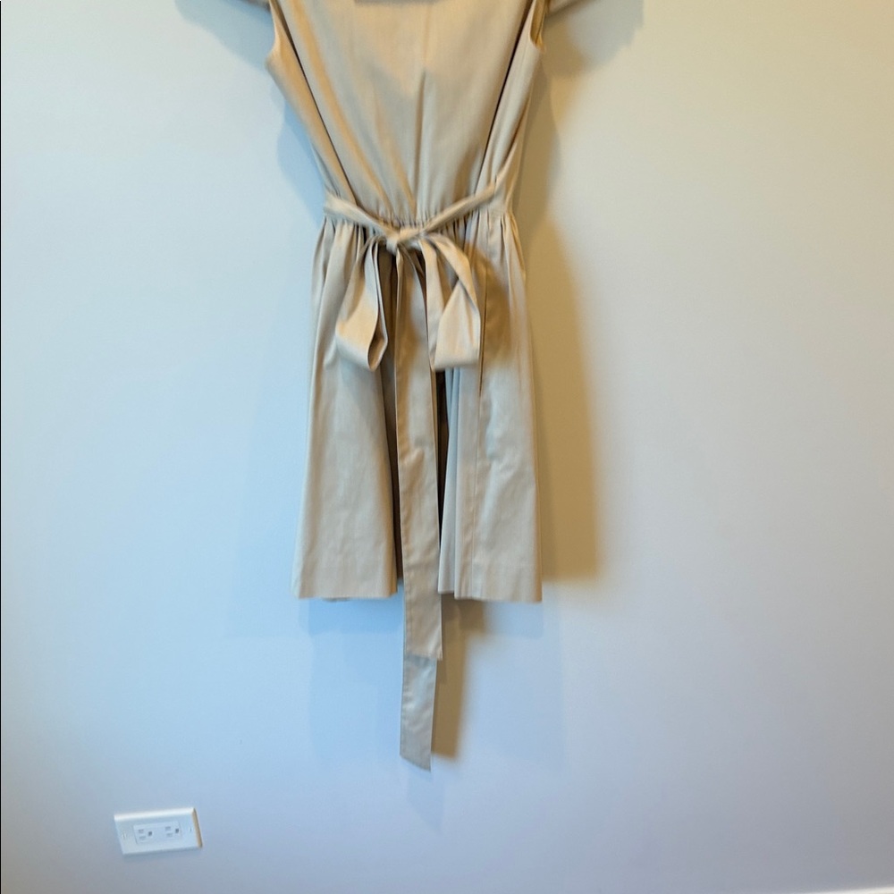 Suzi Chin Tan Ruffle Mini Dress - Picture 3 of 3
